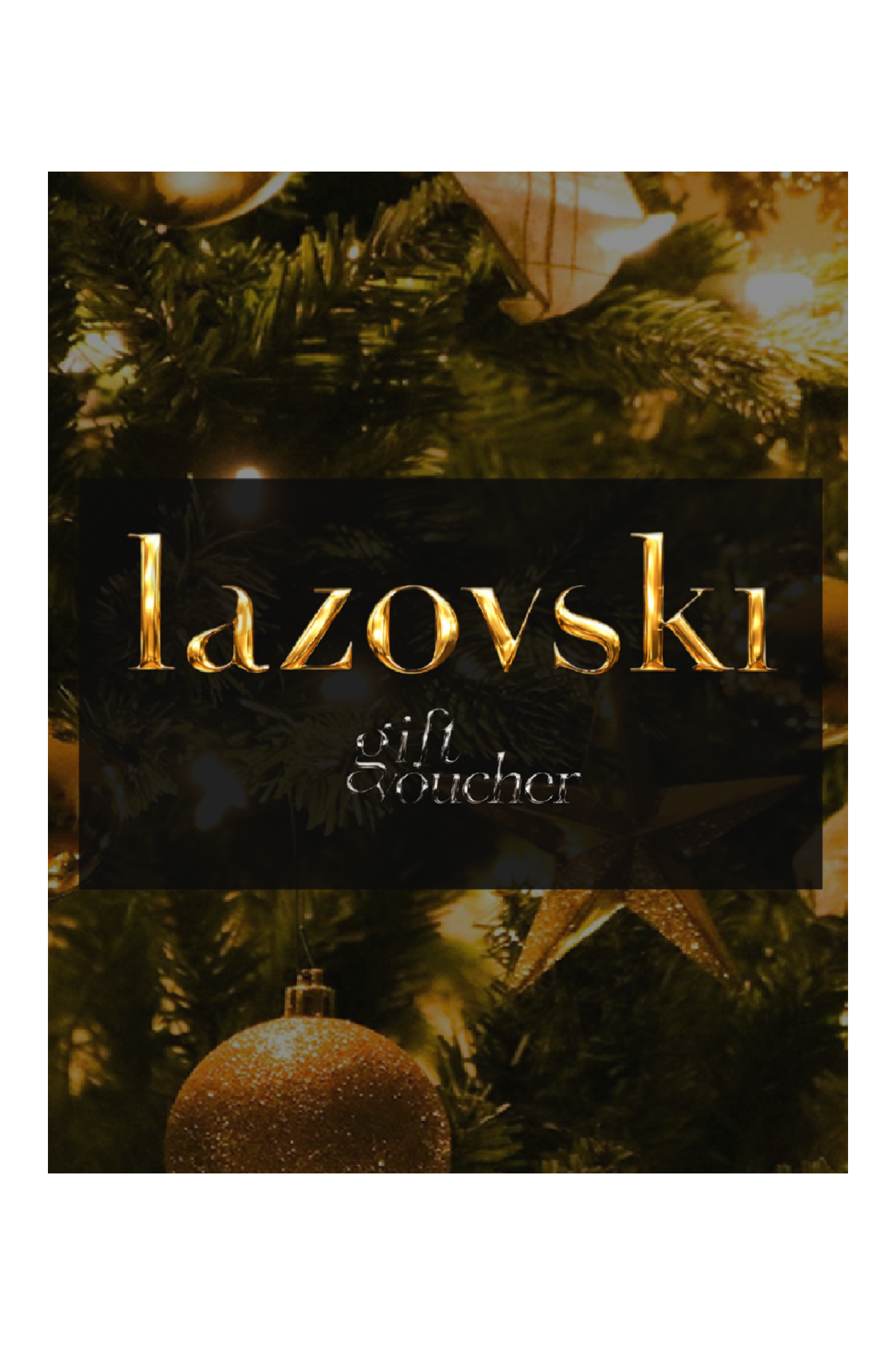 lazovski GIFT VOUCHER